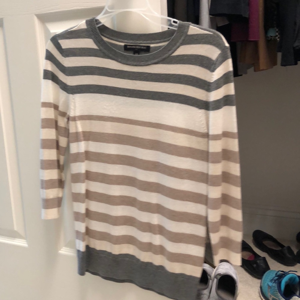 Banana Republic striped sweater
